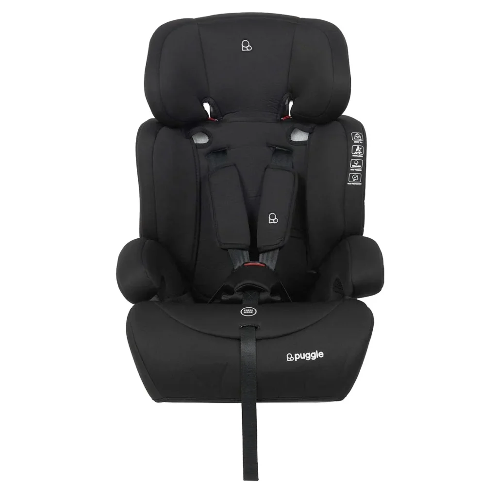 Puggle Maxi Gro Comfort Group 1 2 3 Car Seat - Grows With Child